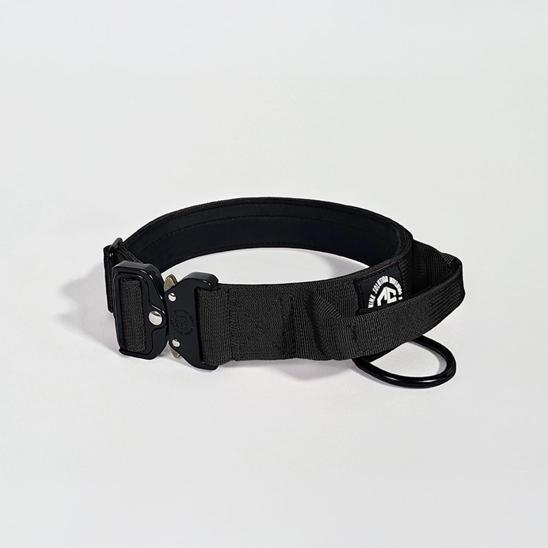 Collare con Maniglia Nero