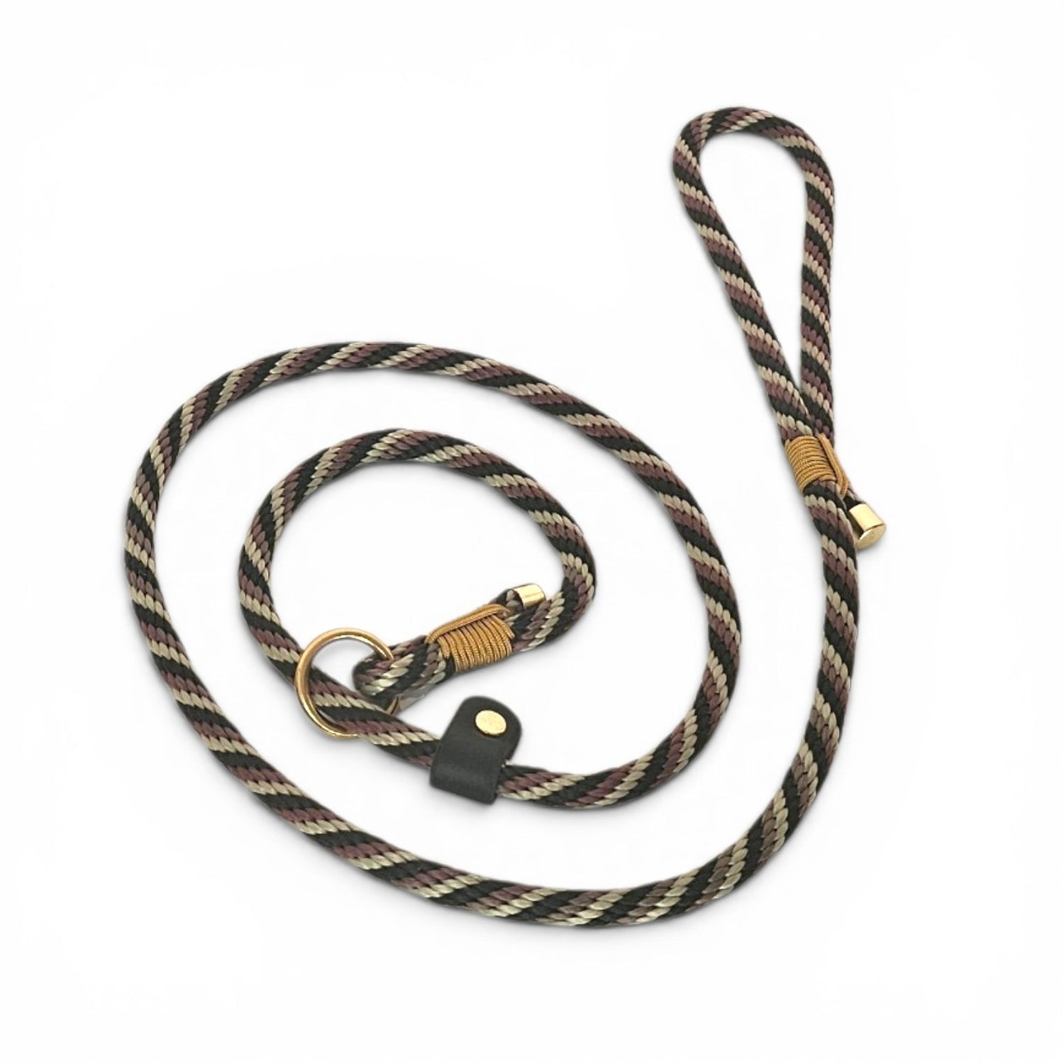 Guinzagli Retriever In Corda Tricolore