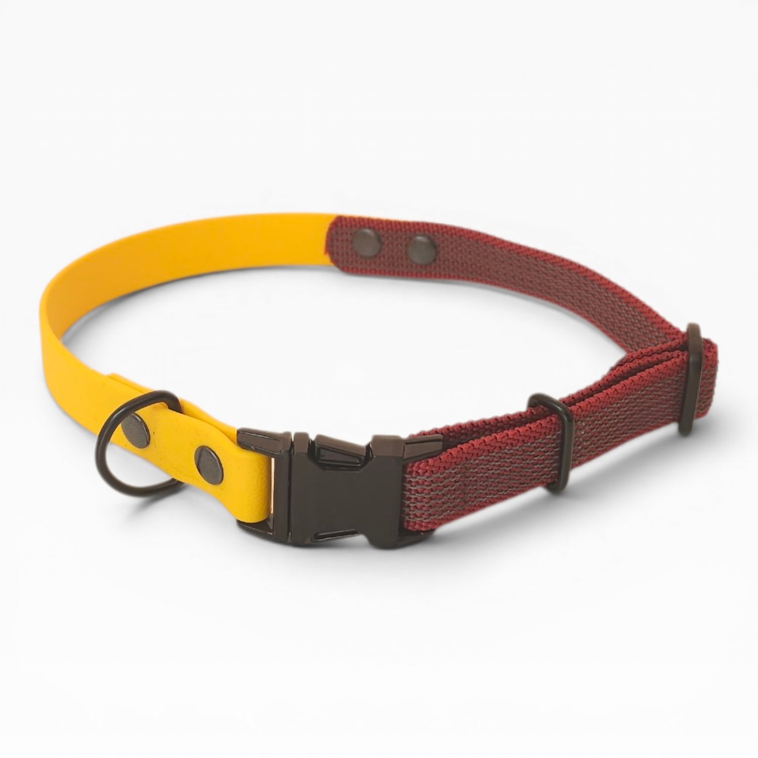 Collari Fettuccia Impermeabile e Antiscivolo Giallo Bordeaux