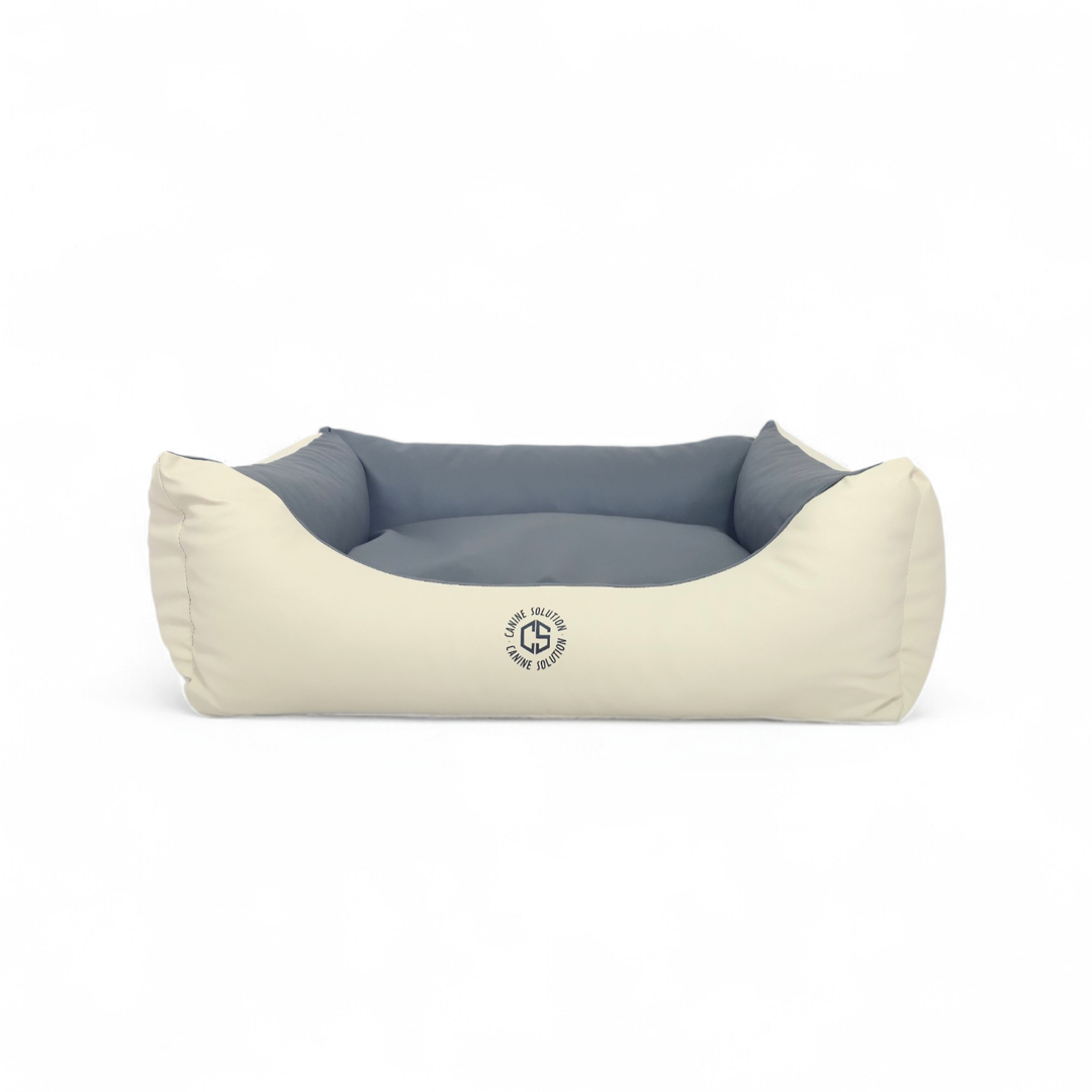 Cuccia Waterproof Fodera Ecopelle Panna Gray