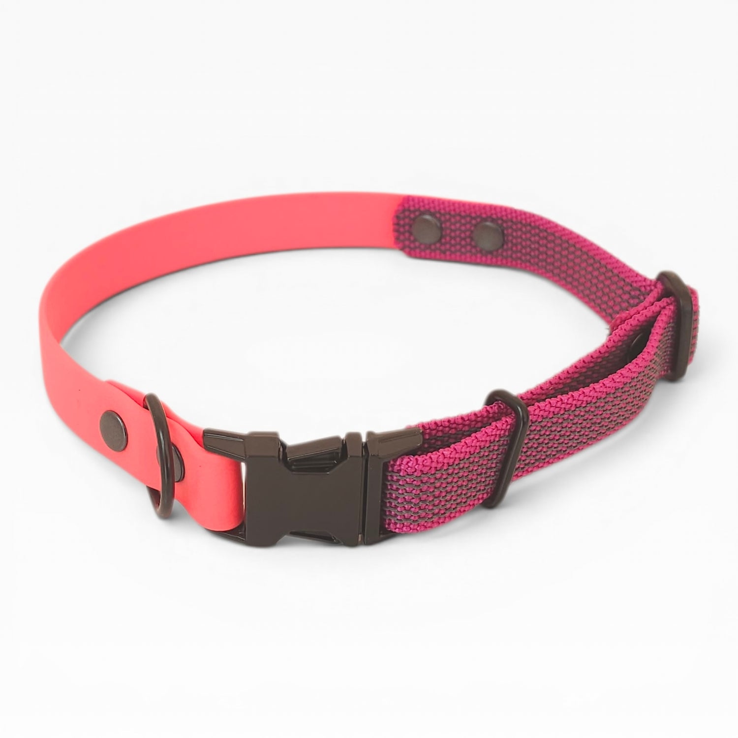 Collari Fettuccia Impermeabile e Antiscivolo Rosa Fucsia