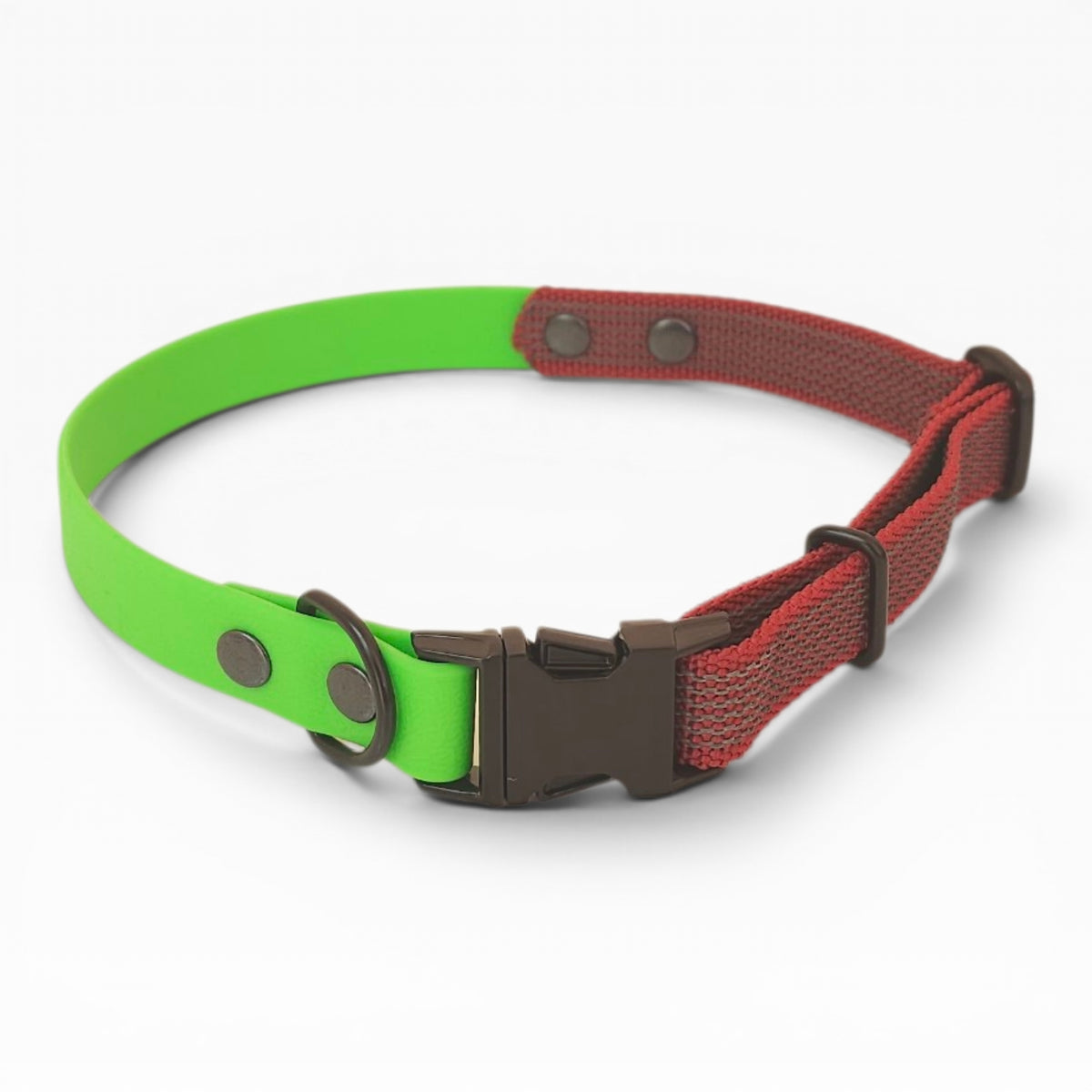 Collari Fettuccia Impermeabile e Antiscivolo Verde Bordeaux
