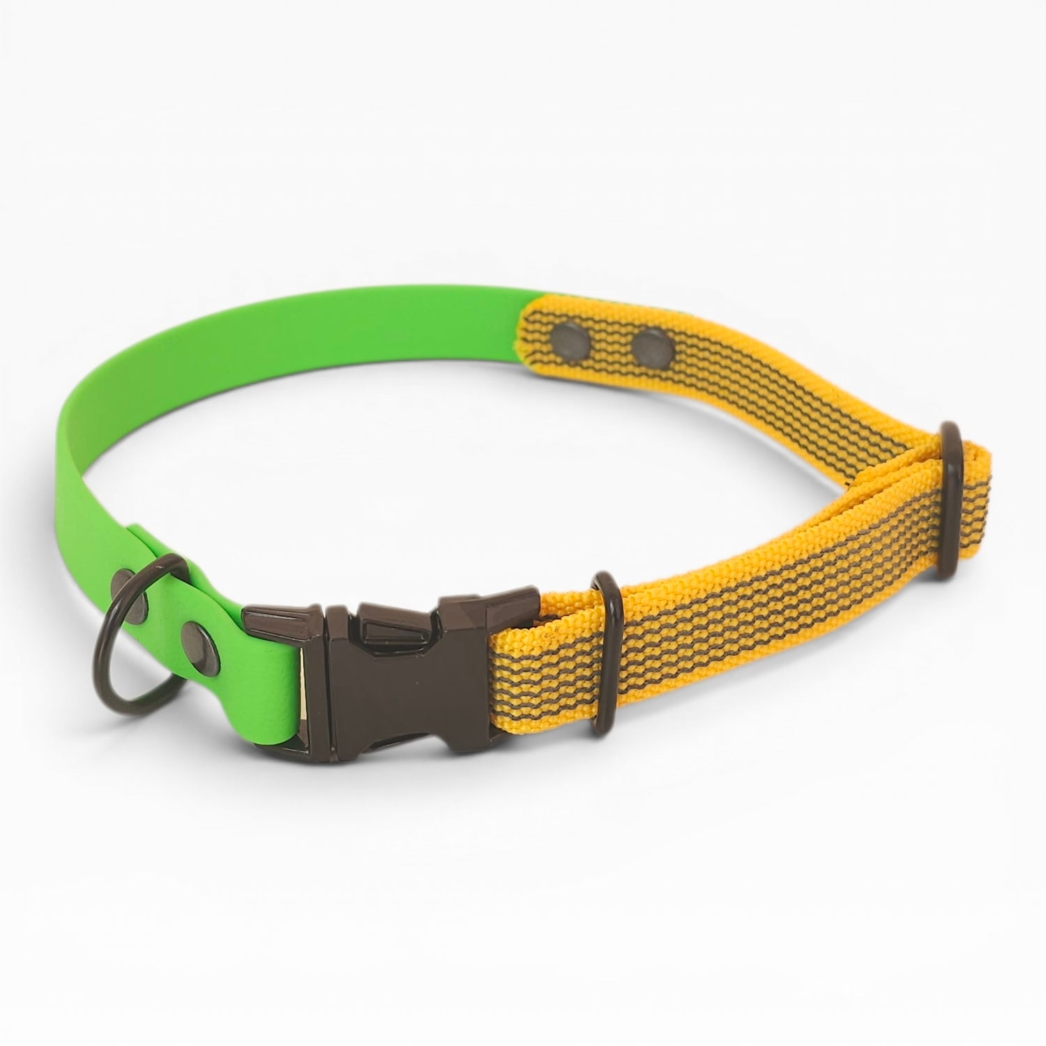 Collari Fettuccia Impermeabile e Antiscivolo Verde Giallo