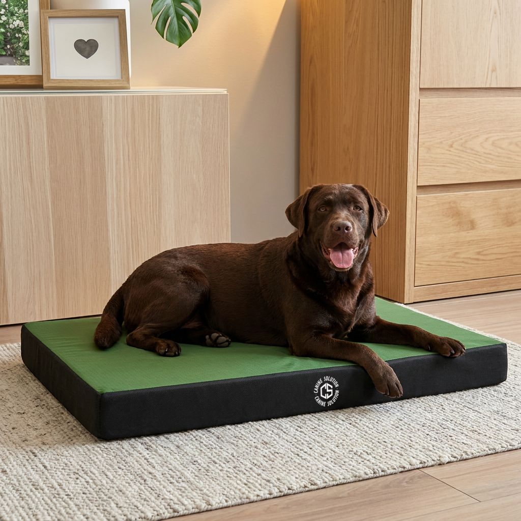 Materassino ortopedico Memory Foam Verde taglia L