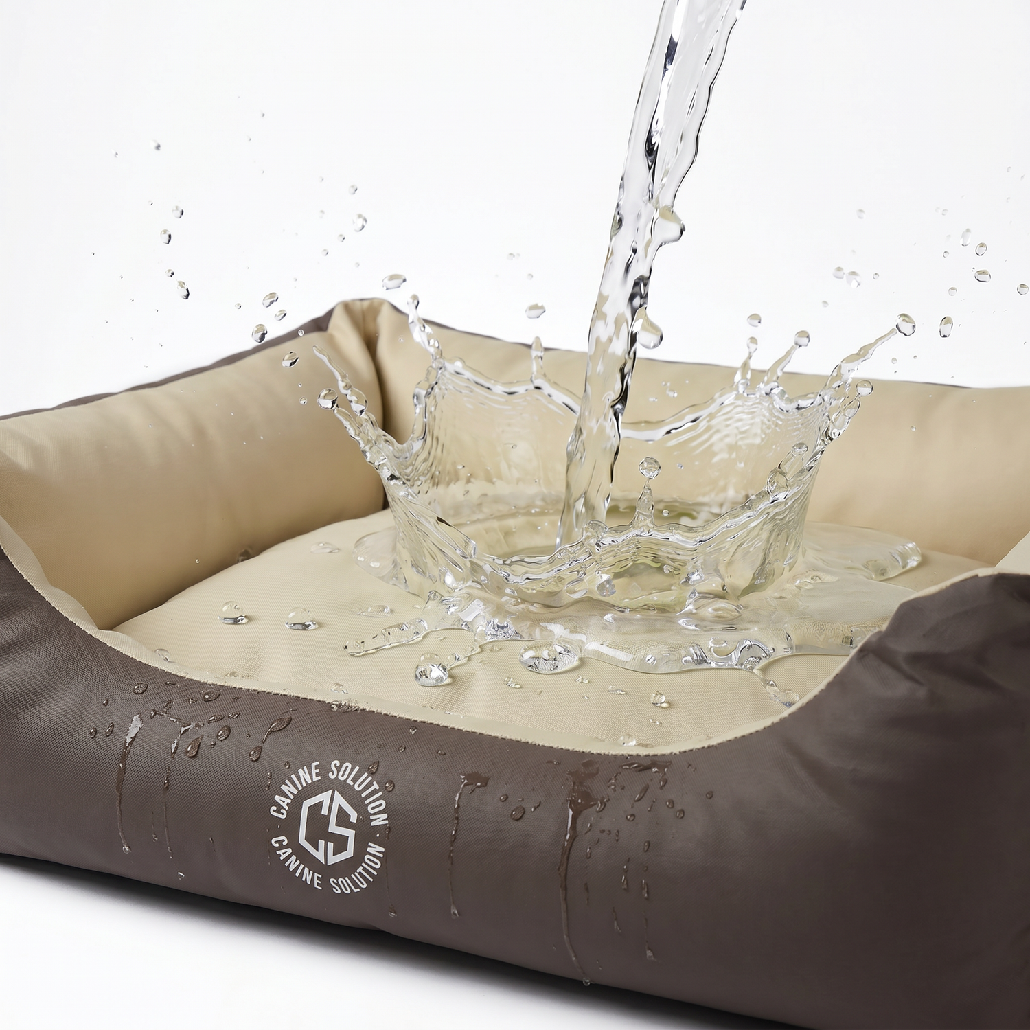 Cuccia Waterproof Fodera Ecopelle Tabac